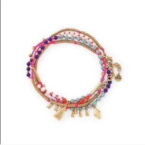 Stella & Dot Reina Wrap Necklace/Bracelet